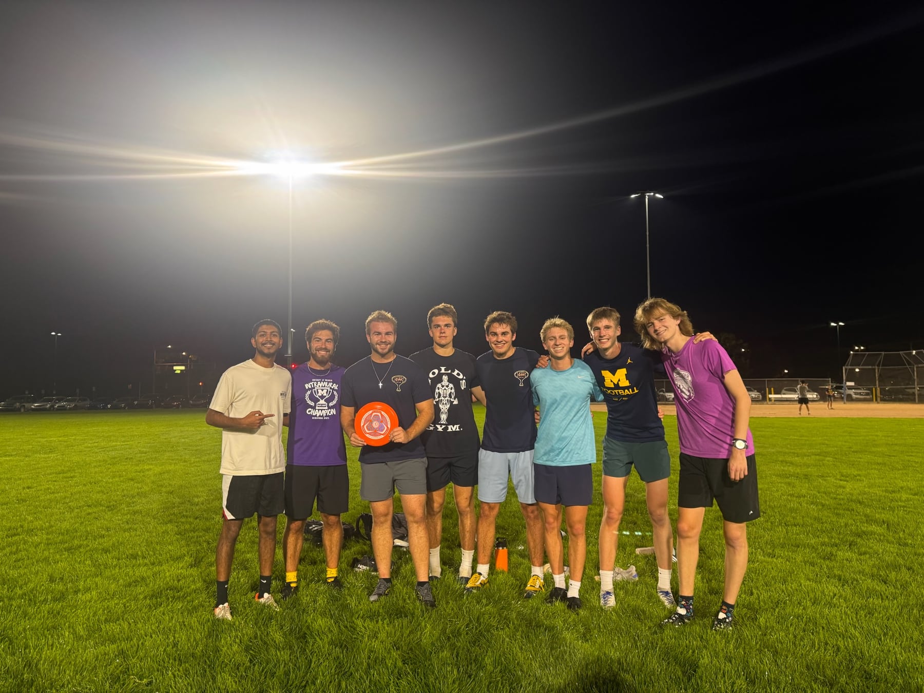 PAK members together after an intramural game
